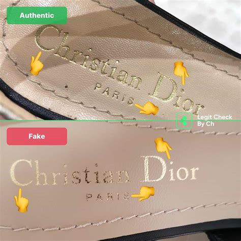 dior fake vs real shoes|are dior heels genuine.